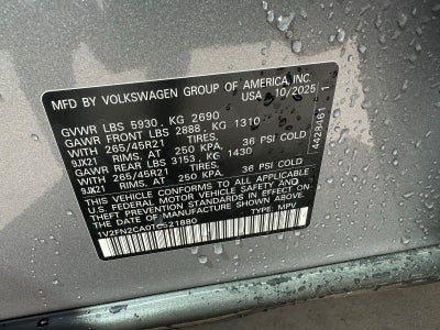 2026 Volkswagen Atlas 2.0T SEL Premium R-Line