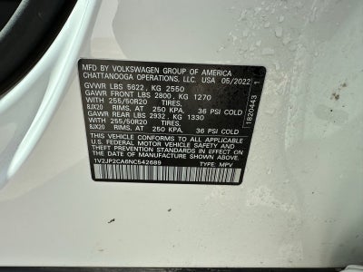 2022 Volkswagen Atlas 2.0T SE w/Technology