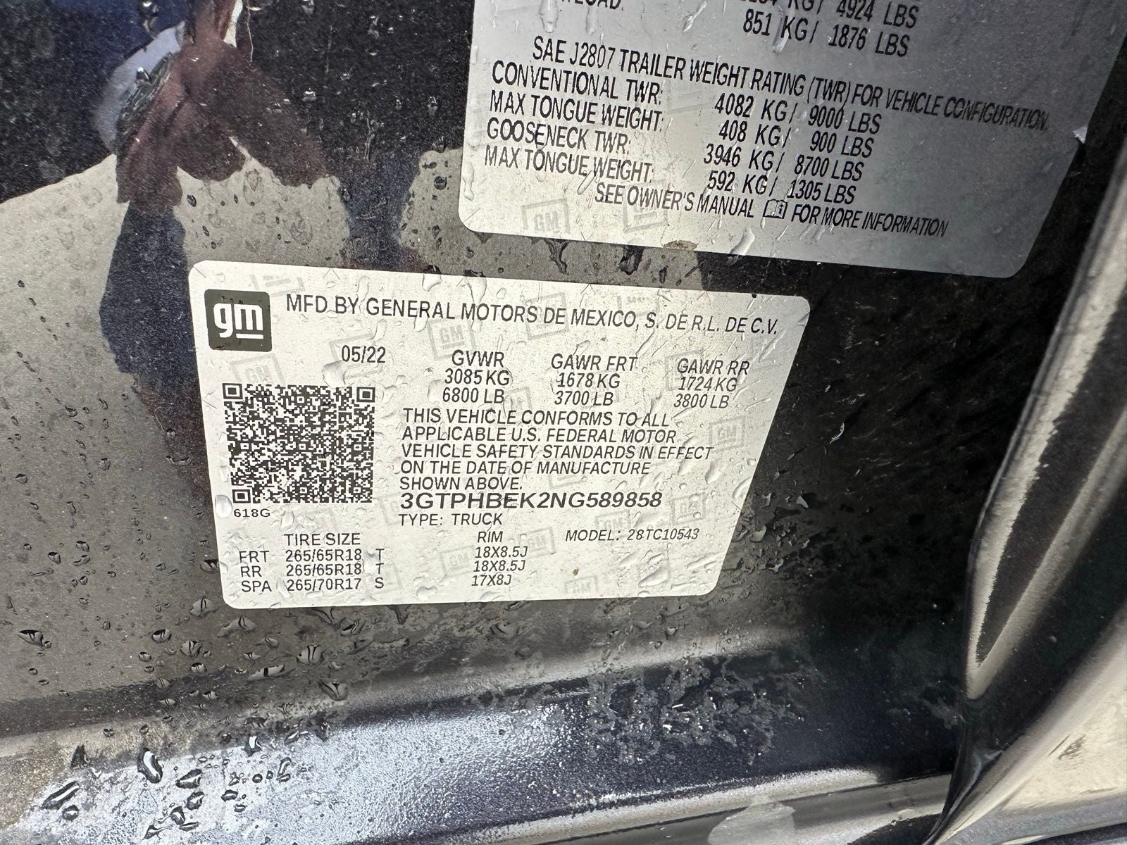 2022 GMC Sierra 1500 SLE