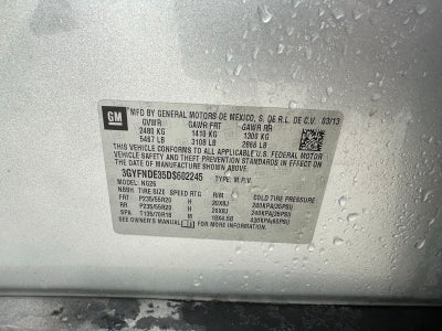 2013 Cadillac SRX Performance