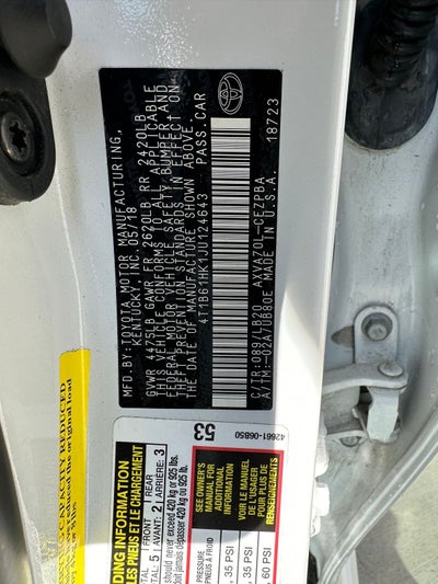 2018 Toyota Camry XSE