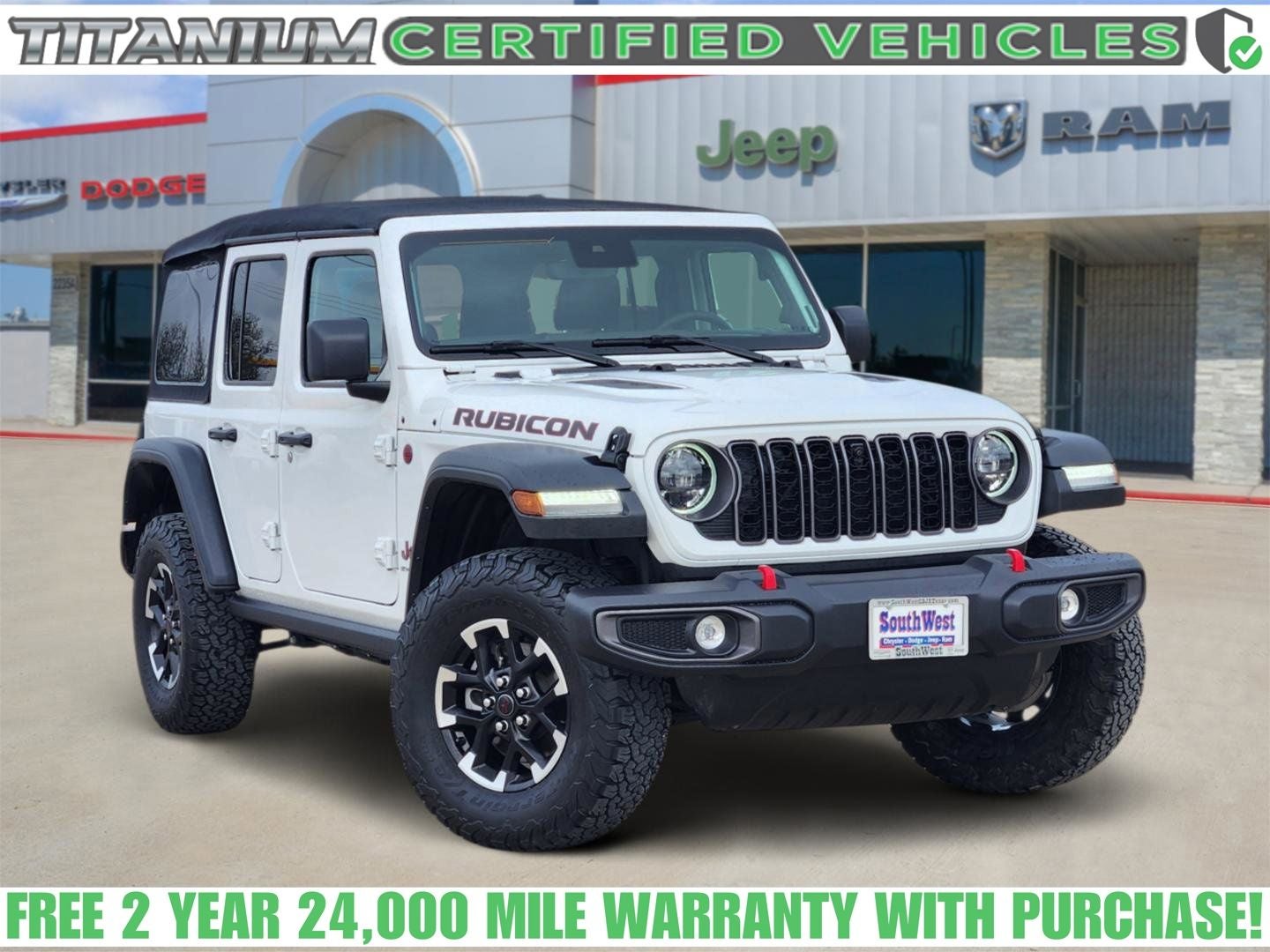 2024 Jeep Wrangler 4-Door Rubicon 4x4