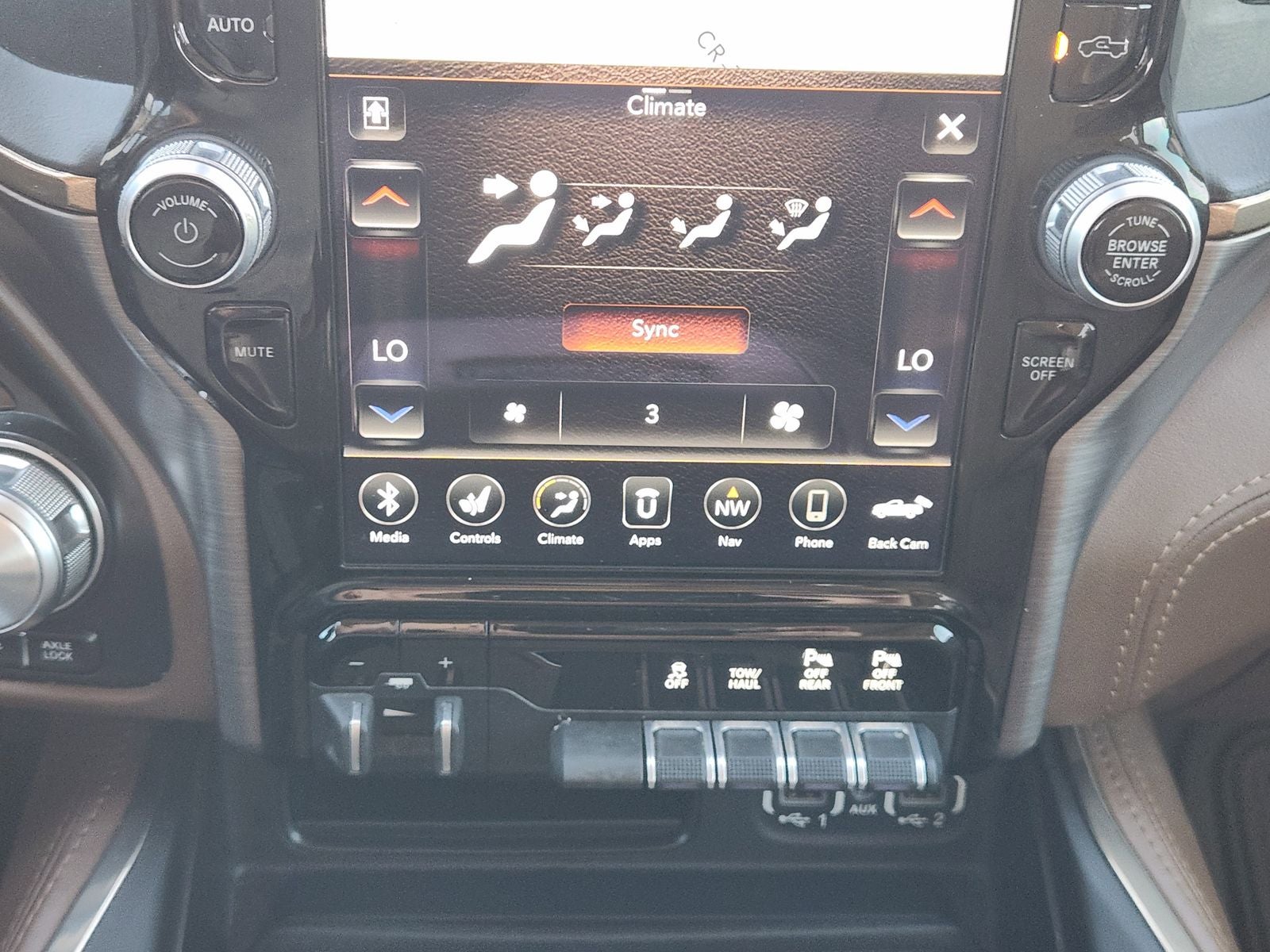 2020 RAM Ram 1500 Laramie Longhorn Crew Cab 4x4 5'7' Box