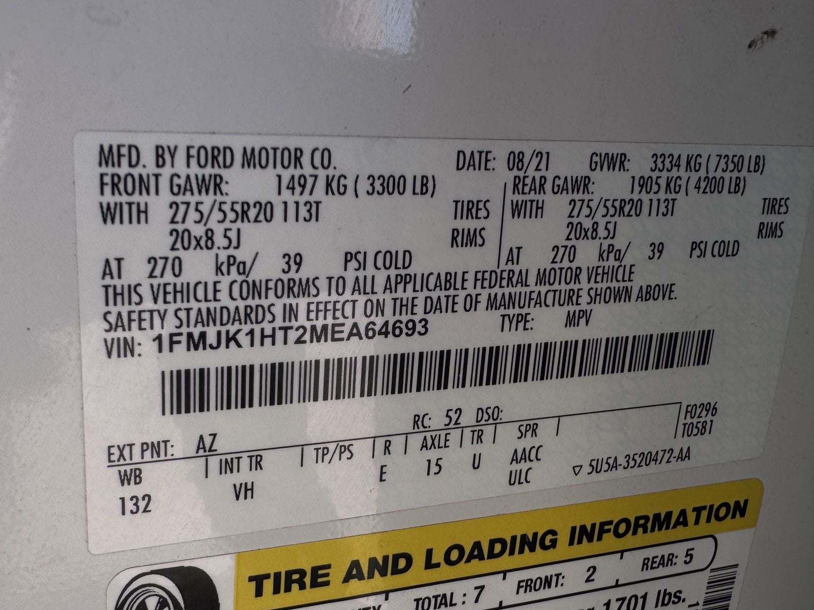 2021 Ford Expedition Max XLT