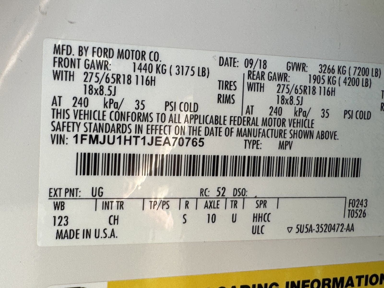 2018 Ford Expedition XLT