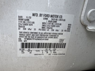 2022 Ford Explorer Limited