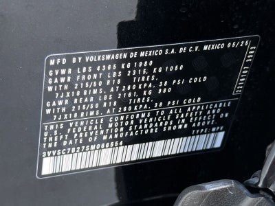 2025 Volkswagen Taos 1.5T SE