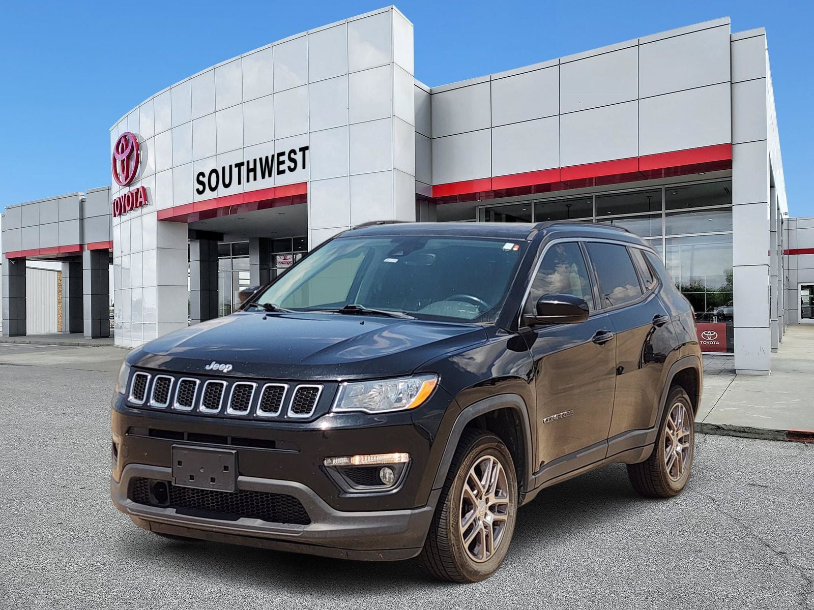 Used 2020 Jeep Compass Sun & Safety with VIN 3C4NJDBB7LT222292 for sale in Lawton, OK
