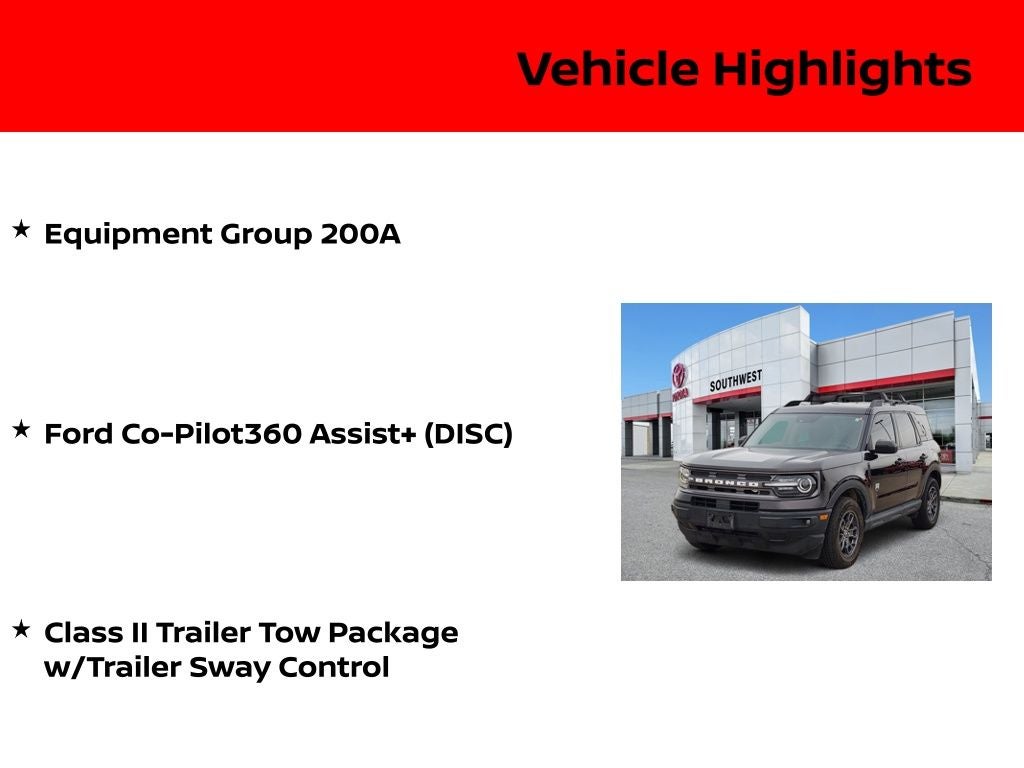 2021 Ford Bronco Sport Big Bend