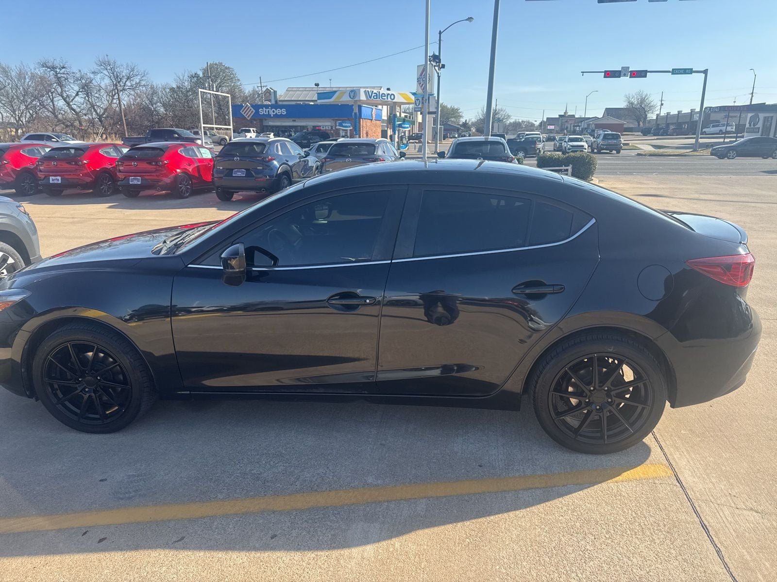 Used 2018 Mazda Mazda3 Touring with VIN 3MZBN1V3XJM265359 for sale in Lawton, OK