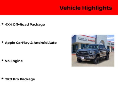 2023 Toyota Tacoma TRD Pro V6