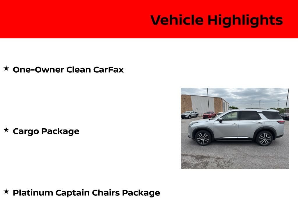 2025 Nissan Pathfinder Platinum