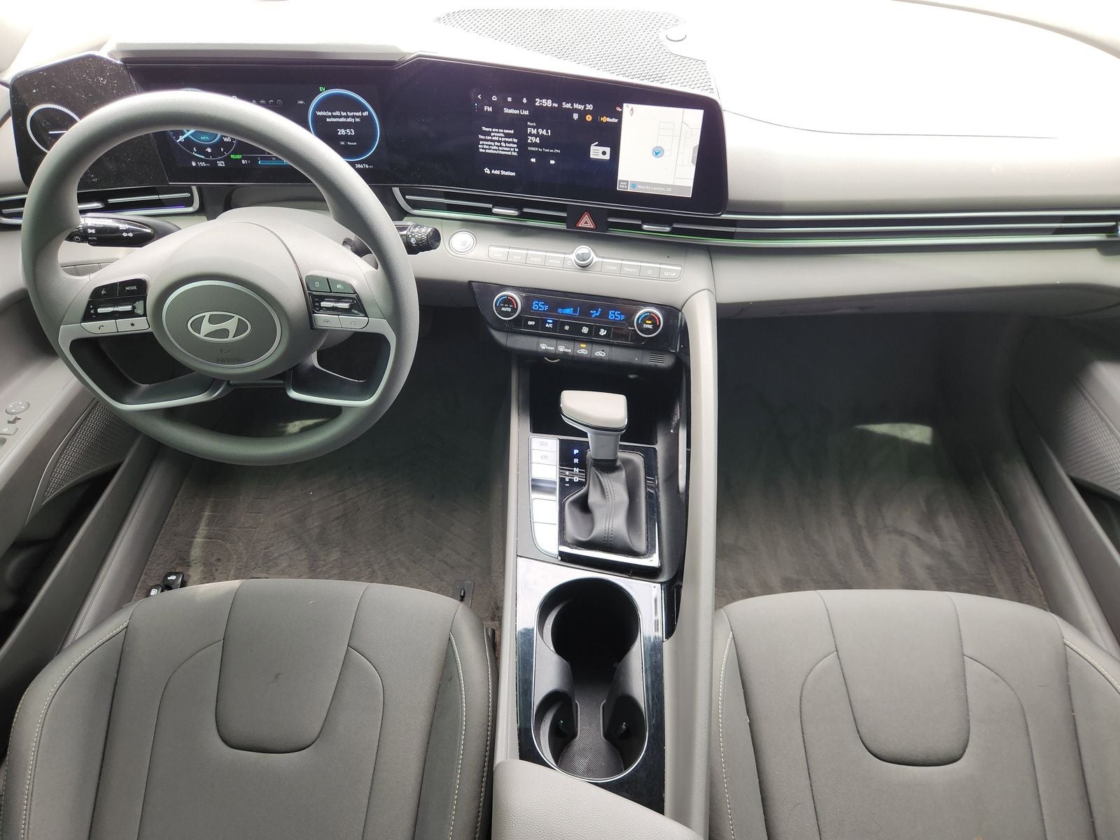 2024 Hyundai Elantra Hybrid Blue