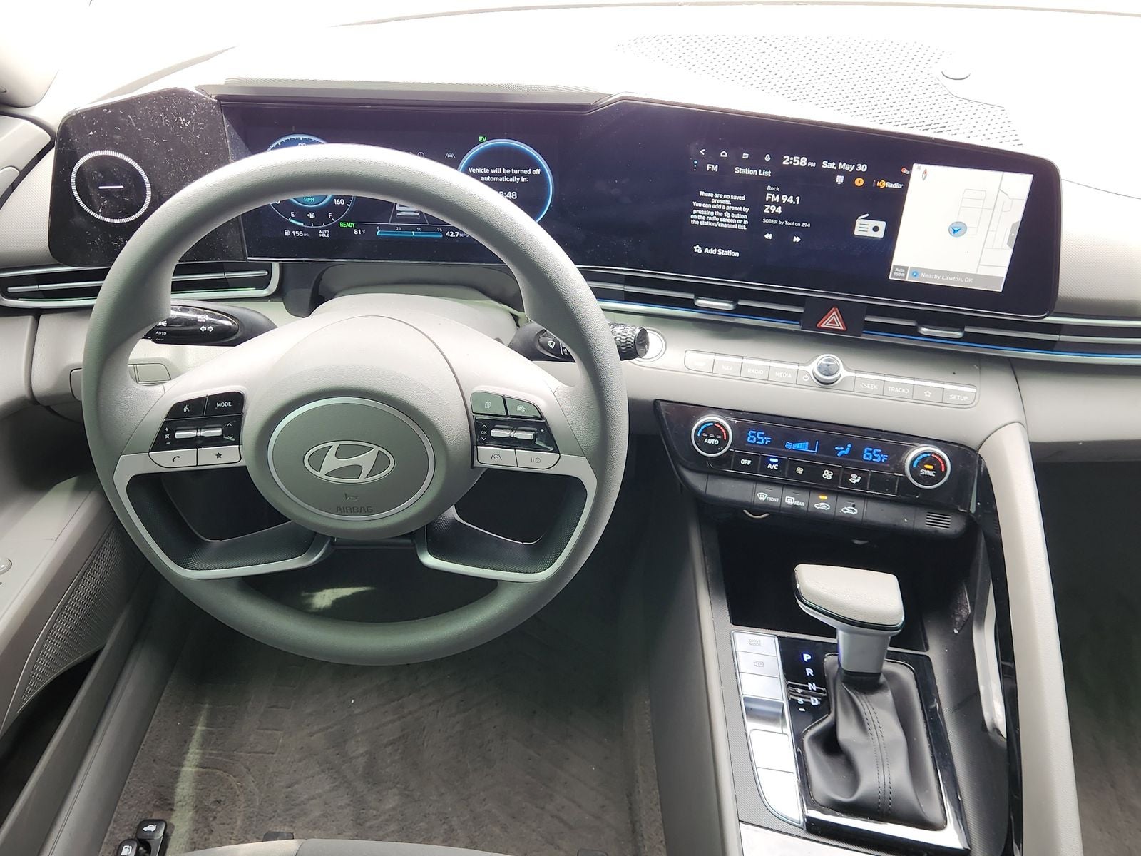 2024 Hyundai Elantra Hybrid Blue