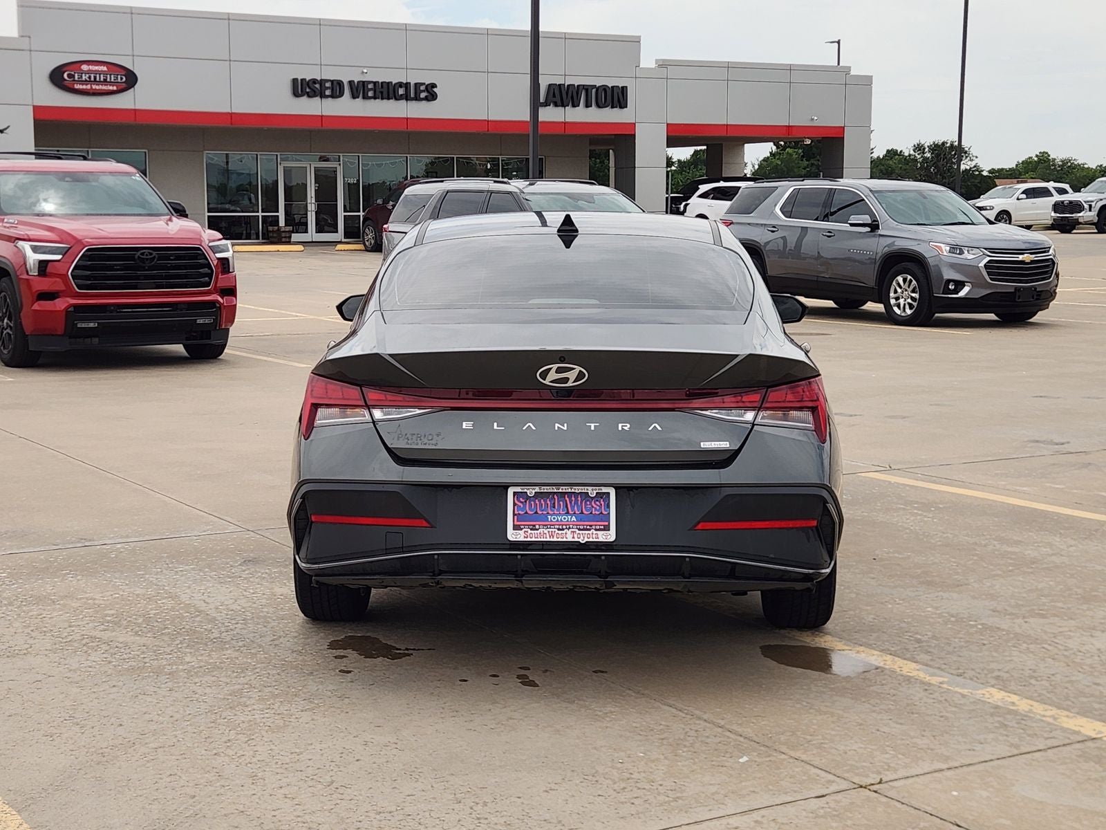 2024 Hyundai Elantra Hybrid Blue