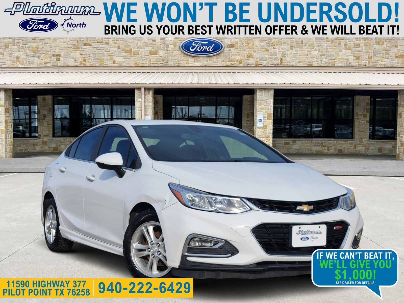 2016 Chevrolet Cruze LT