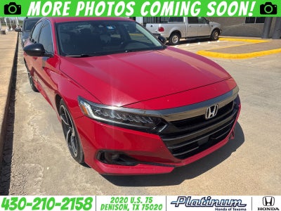 2021 Honda Accord Sport Special Edition