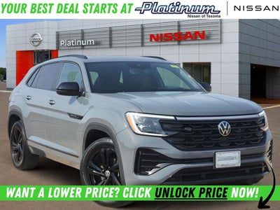 2025 Volkswagen Atlas Cross Sport 2.0T SEL R-Line Black