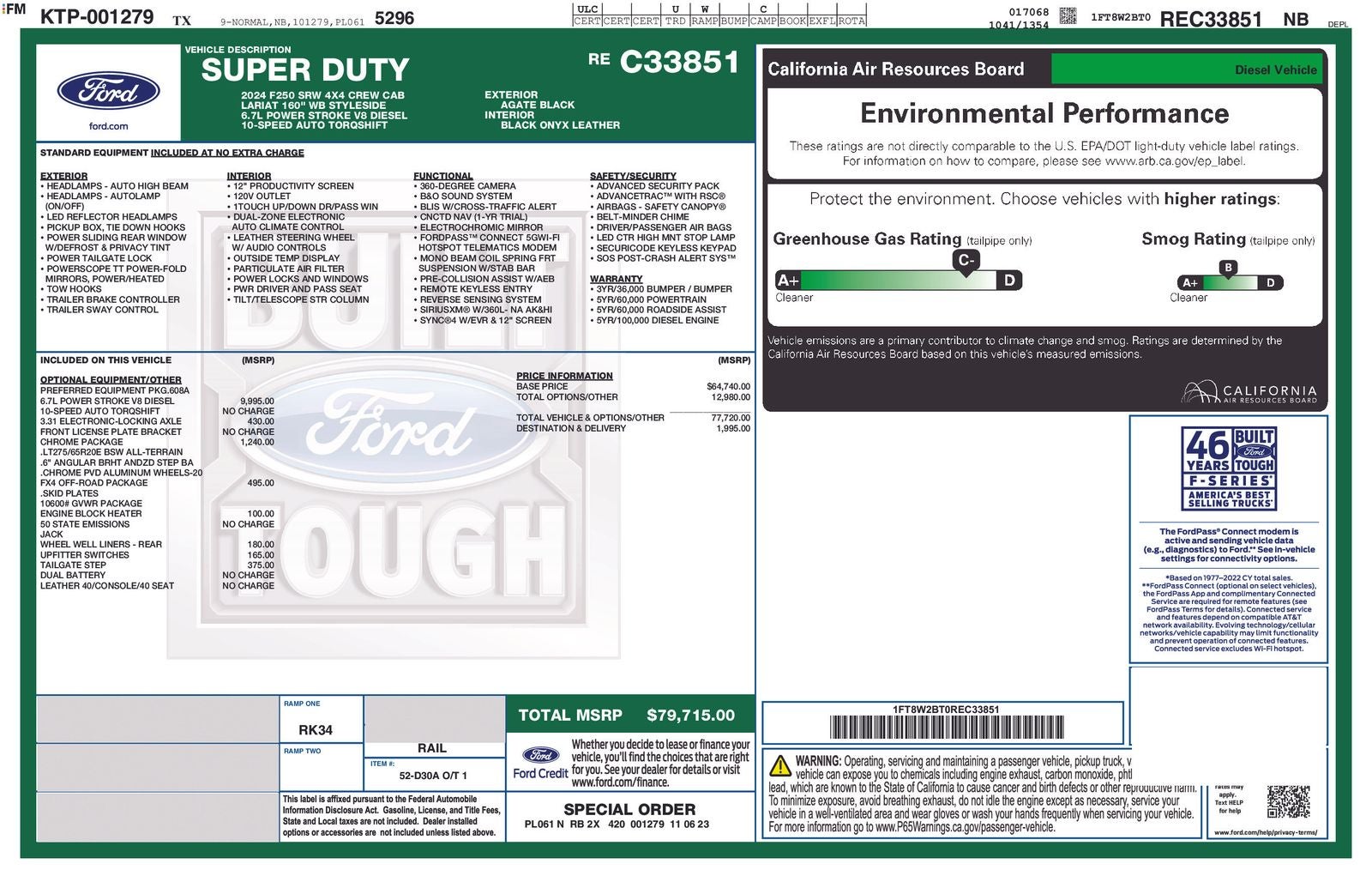 2024 Ford F-250SD Lariat