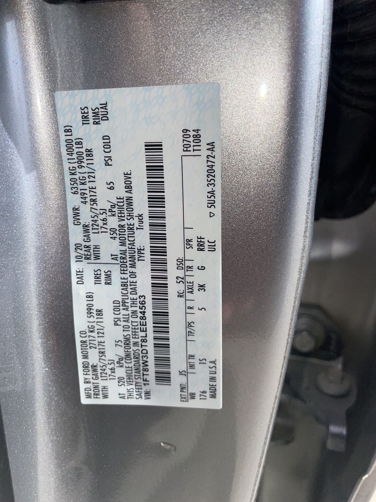 2020 Ford F-350SD XL DRW